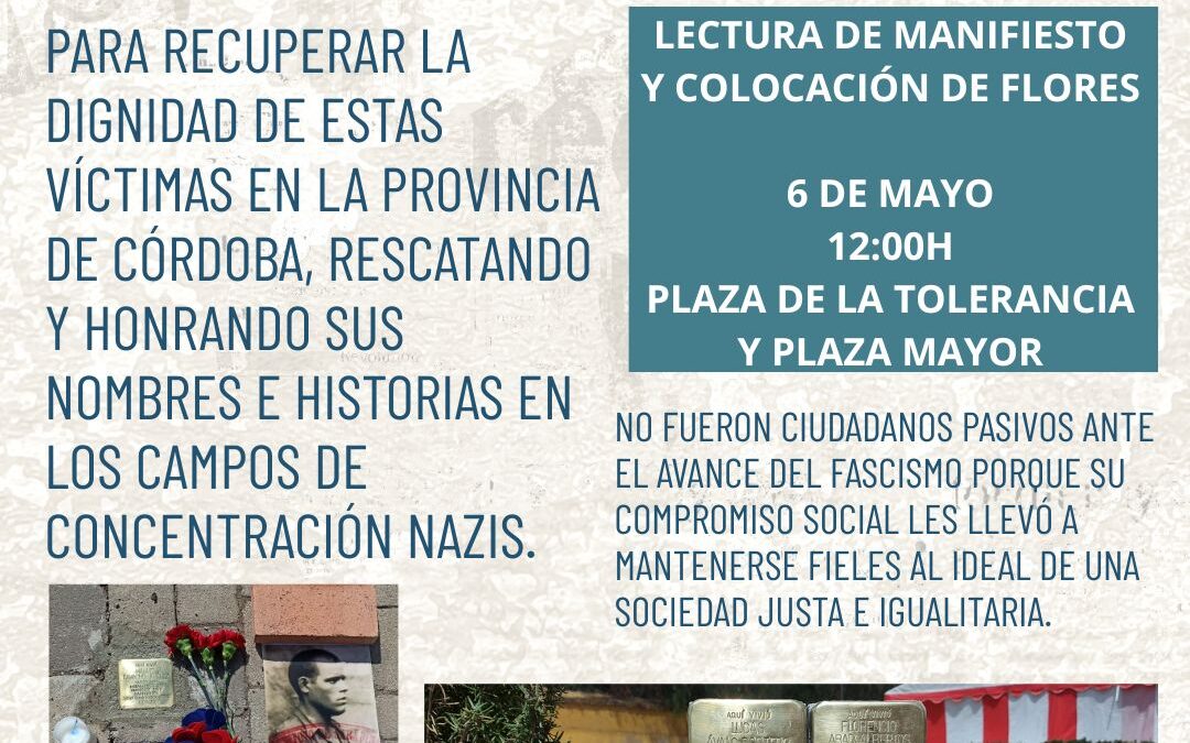 6 de mayo: Homenaje a los españoles víctimas del nazismo – 80 aniversario de la liberación de los campos nazis